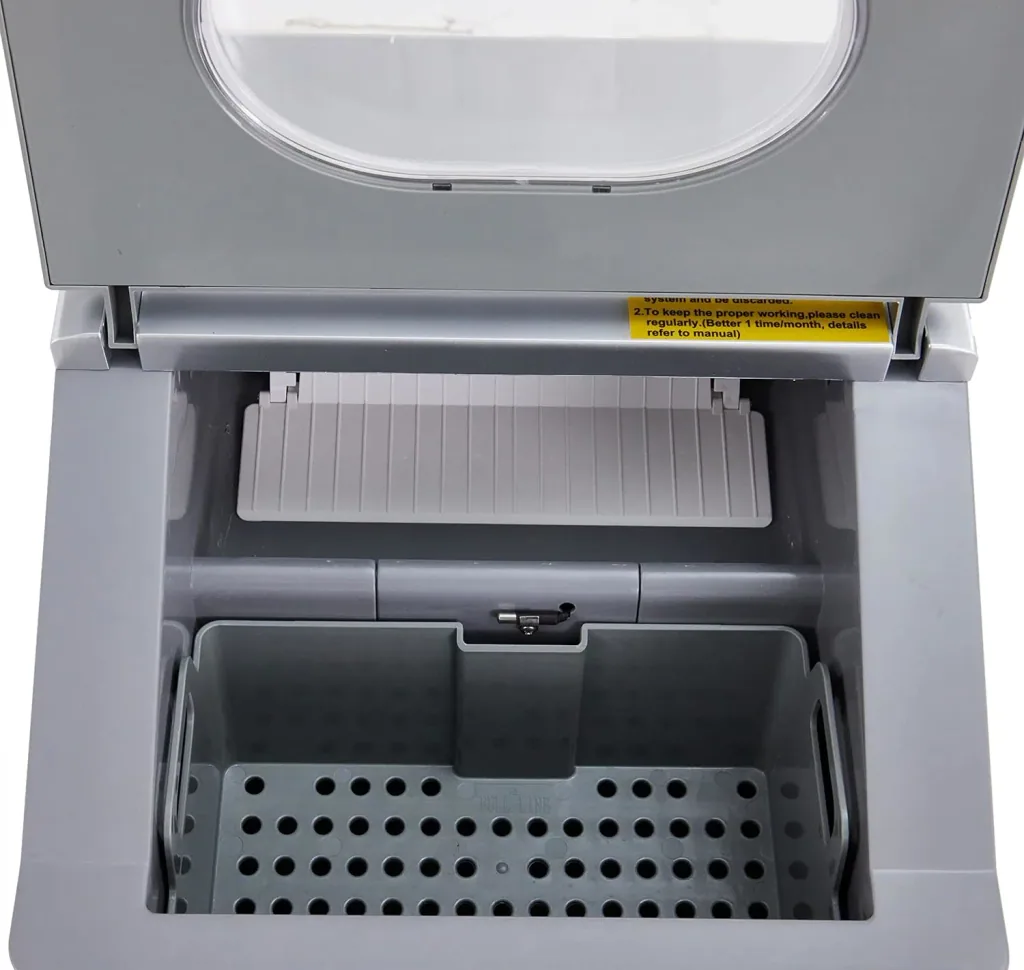 Saro Ice machine, Ice maker - EB 15, Stainless Steel, with Large Capacity (15kg/24h)