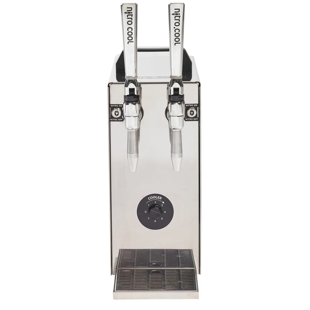 Cold brew coffee dispenser Nitro Coffee 2 lines