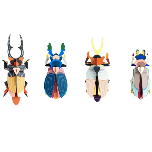 Studio Roof 3D Hirsch Beetle cardboard