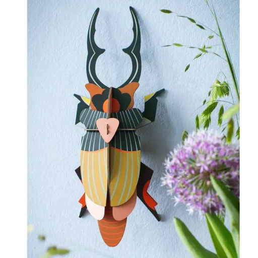 Studio Roof 3D Hirsch Beetle cardboard