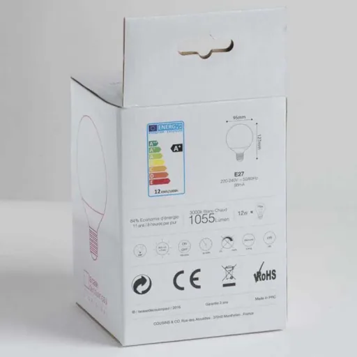 Cousin Paul lamp led globe 95 mm