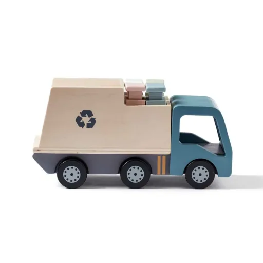 Kids Concept Toys garbage truck wood