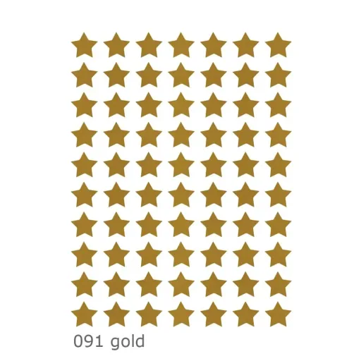 Lilipinso Wall Sticker Basics Stars, Color: white