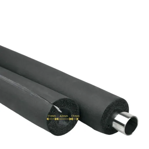 Self Adhesive Pipe Insulation, Flexible, Black, 42x10mm