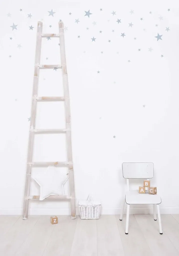 Lilipinso Wall Sticker Basics Mixed stars, Color: Deep Ocean
