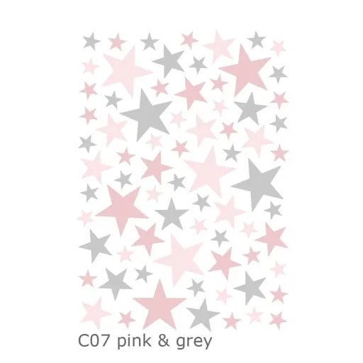 Lilipinso Wall Sticker Basics Mixed stars, Color: Deep Ocean