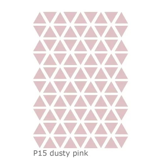 Lilipinso Wall Sticker Basics triangles, Color: jungle