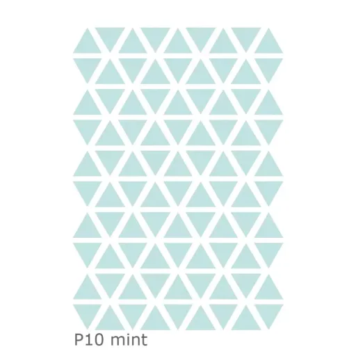 Lilipinso Wall Sticker Basics triangles, Color: black