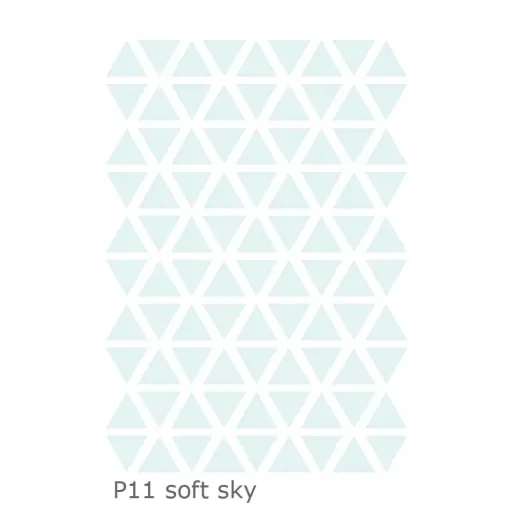Lilipinso Wall Sticker Basics triangles, Color: black