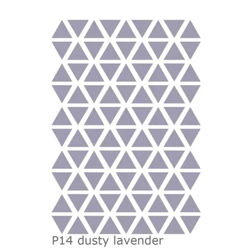 Lilipinso Wall Sticker Basics triangles, Color: black
