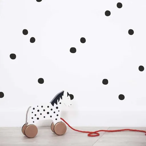 Lilipinso Wall Sticker Basics spots, Color: Baby Blue