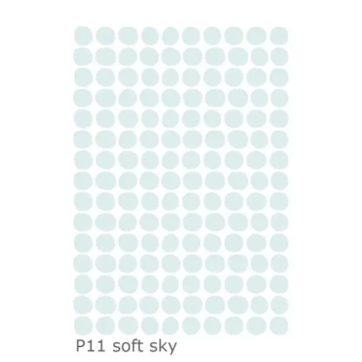 Lilipinso Wall Sticker Basics spots, Color: Baby Blue