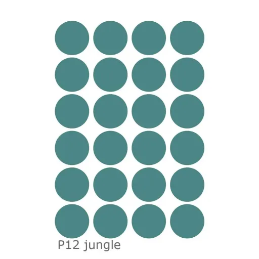 Lilipinso Wall Sticker basics giant points, Color: Cold Gray
