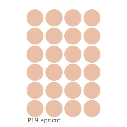 Lilipinso Wall Sticker basics giant points, Color: Cold Gray