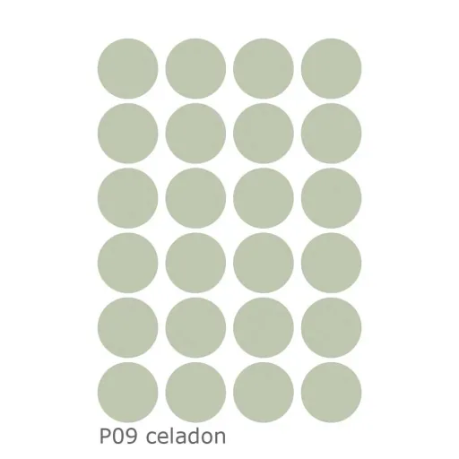 Lilipinso Wall Sticker basics giant points, Color: Cold Gray