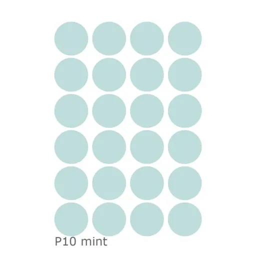 Lilipinso Wall Sticker basics giant points, Color: Cold Gray