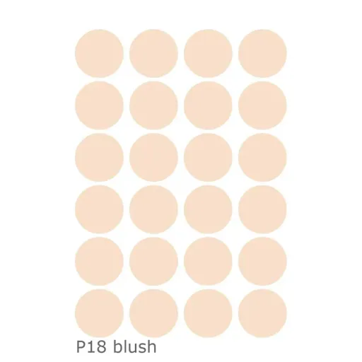 Lilipinso Wall Sticker basics giant points, Color: Cold Gray