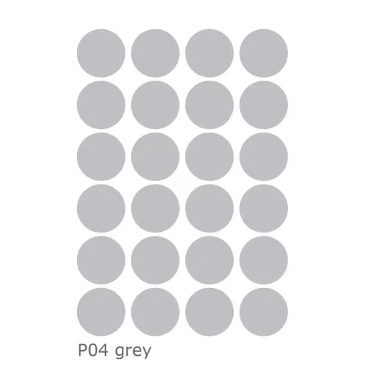 Lilipinso Wall Sticker basics giant points, Color: Cold Gray