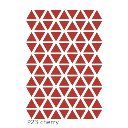 Lilipinso Wall Sticker Basics triangles, Color: pineapple