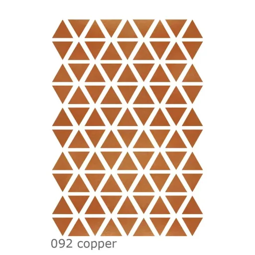 Lilipinso Wall Sticker Basics triangles, Color: pineapple