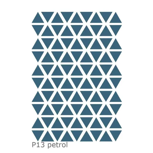 Lilipinso Wall Sticker Basics triangles, Color: cement