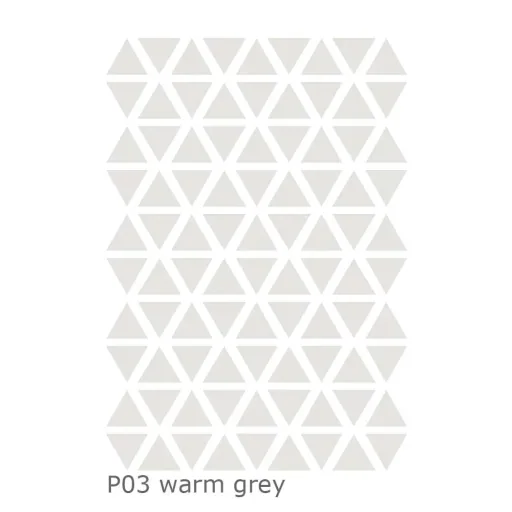 Lilipinso Wall Sticker Basics triangles, Color: cement