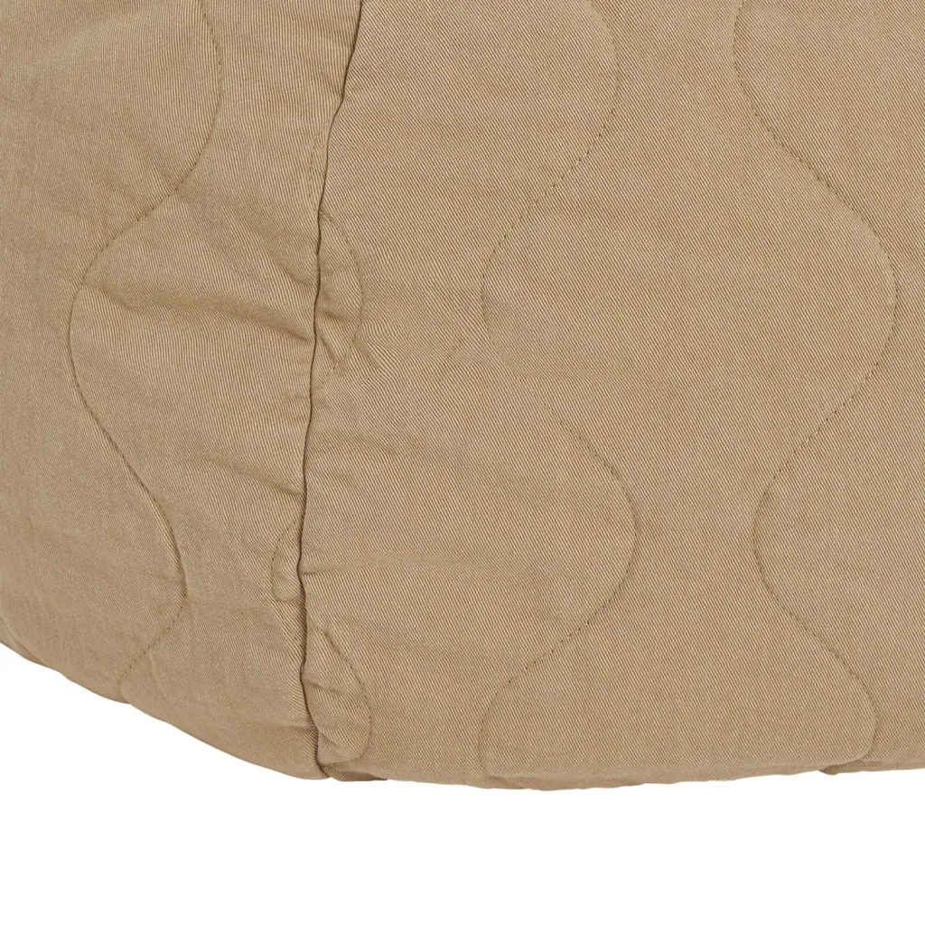 Nobodinoz LANDSCAPE bean bag – round, 65 x 40 cm, color: Sesame