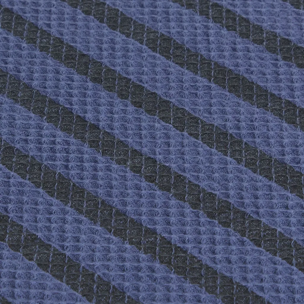 Nobodinoz LANDSCAPE Play Mat, 60 x 120 cm, Color: Cobalt Striped