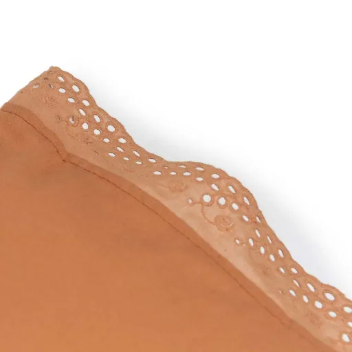 Nobodinoz Cushions rectangular "Vera" Lochsticking Sienna Braun