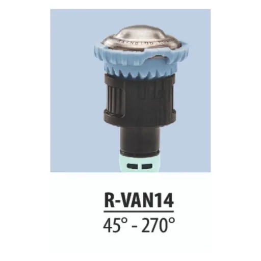 Adjustable Garden Irrigation Nozzle, 45-270 Degree Rotating Sprinkler