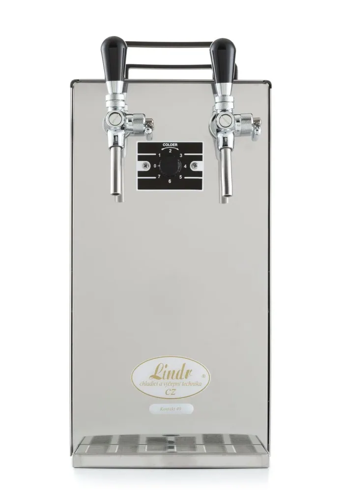 Beer Dispenser, Beer Machine - Kontakt 40, 2 taps, 50 liters/h, Green Line