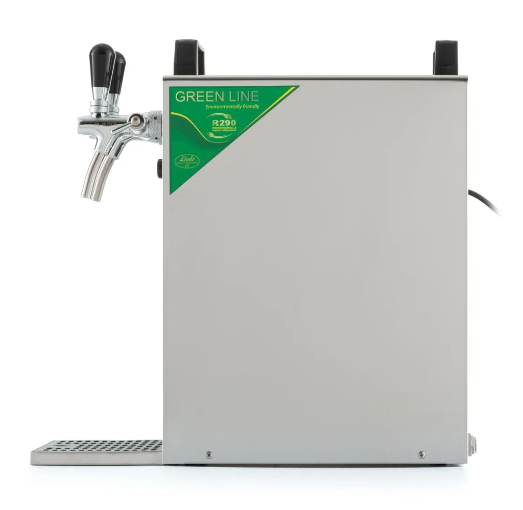 Beer Dispenser, Beer Machine - Kontakt 40, 2 taps, 50 liters/h, Green Line