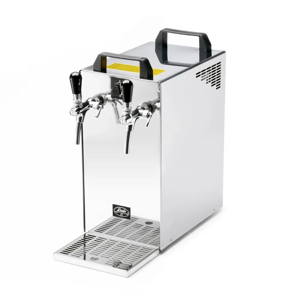 Beer Dispenser, Beer Machine - Kontakt 40, 2 taps, 50 liters/h, Green Line