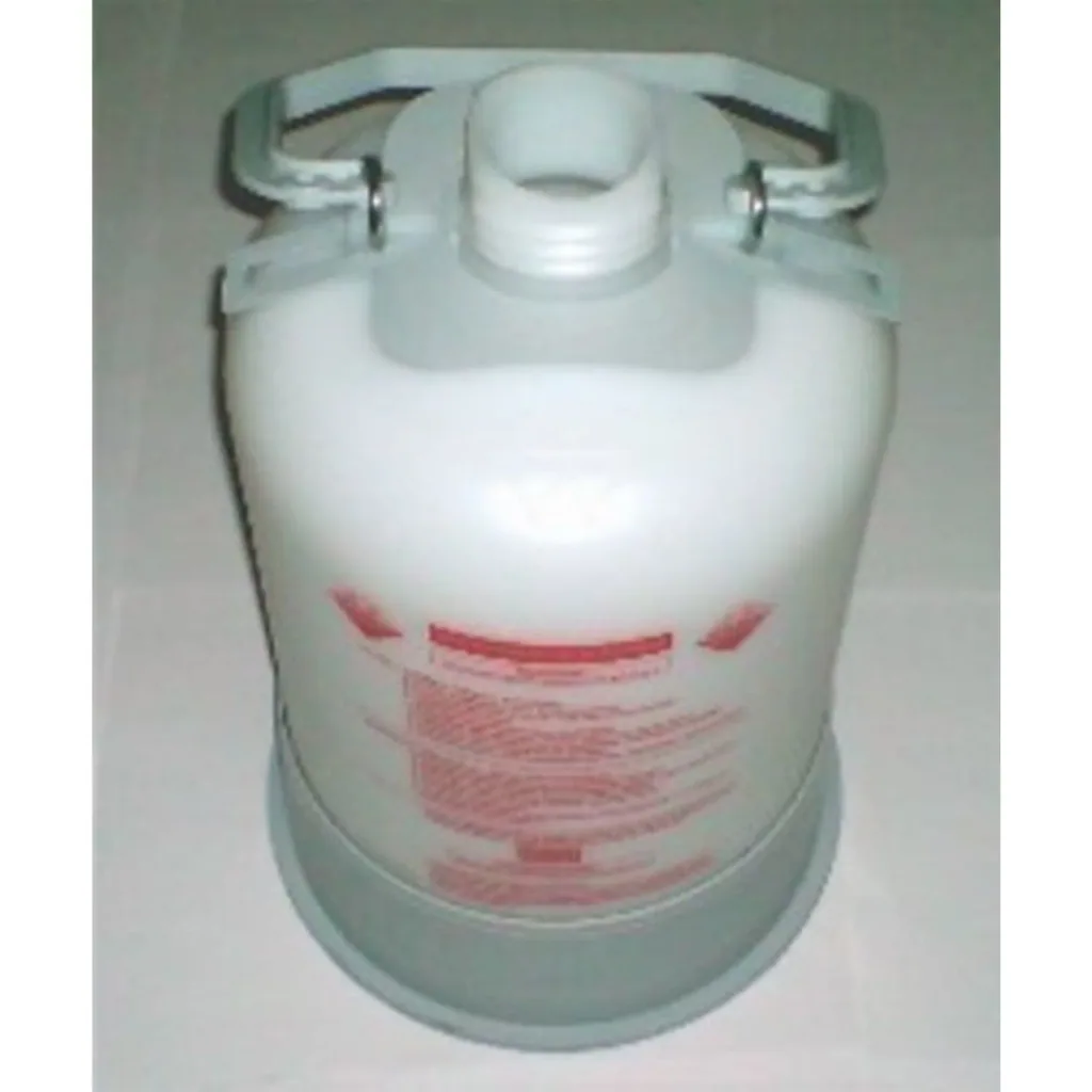 Beer line cleaning bottle - 5L, made of plastic for cleaning dispensing systems