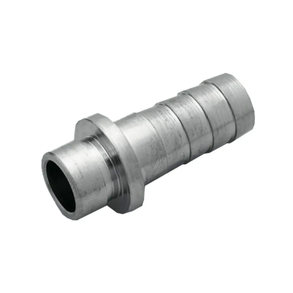 Hose nozzle, Curved nozzle - 7mm for beer hose or CO2 hose