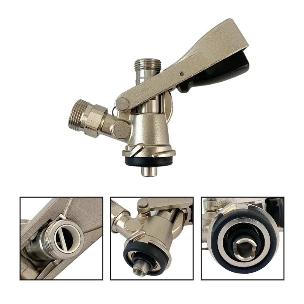 Keg coupler, Keg tap - type s, upper outlet (cellar tap)