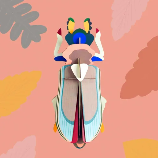 Studio Roof 3D Tiger Beetle cardboard