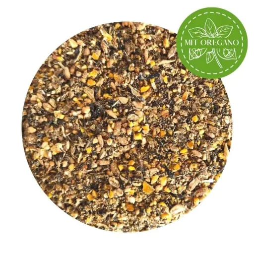 Chicken Feed 25 kg, Laying Hen Feed, Poultry Feed for Chickens, Ducks, Geese with Oregano