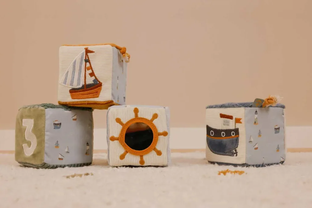 Little Dutch Baby fabric cube set "Sailors Bay"