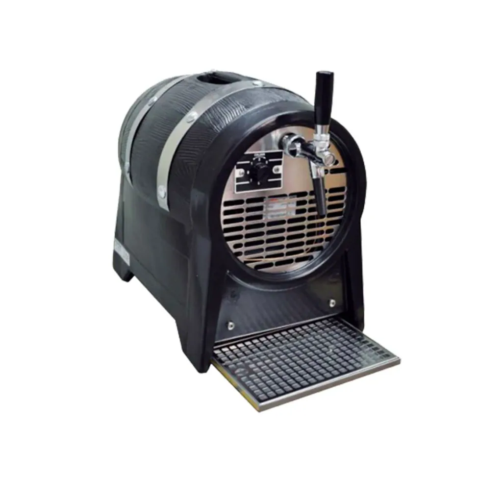 Beer dispenser, Beer machine, Beer tap, Beer cooler, Party keg - dry cooler with decorative rings, 1 tap, 60 l/hour