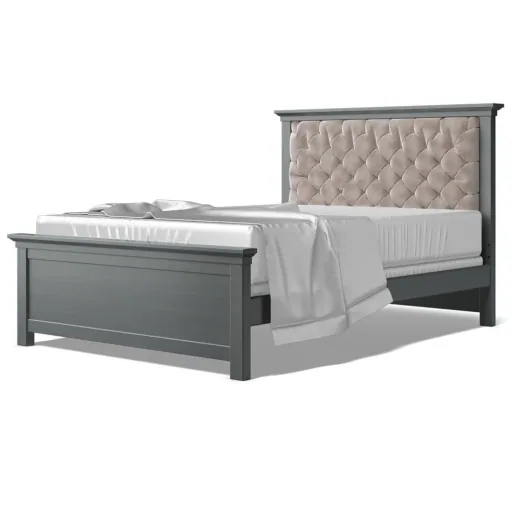 Romina Karisma double bed headboard padded