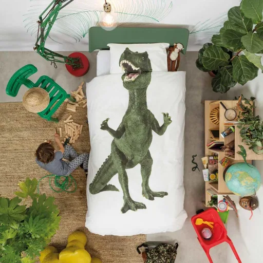 Snurk Bedding dinosaurs 135 x 200
