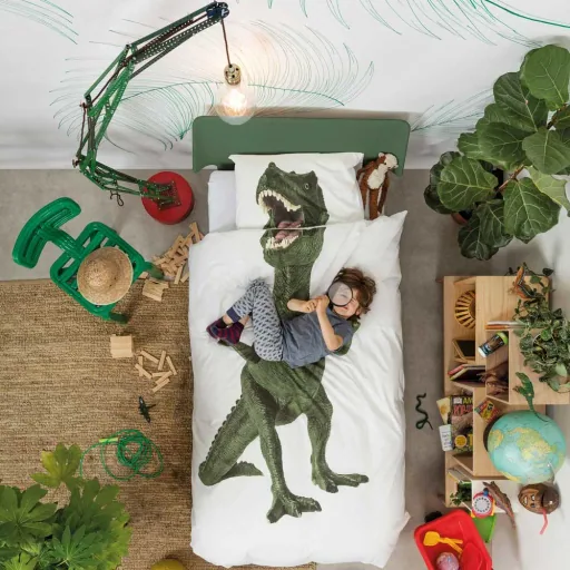 Snurk Bedding dinosaurs 135 x 200