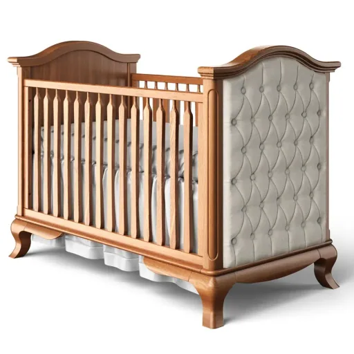 Romina Cleopatra baby bed padded