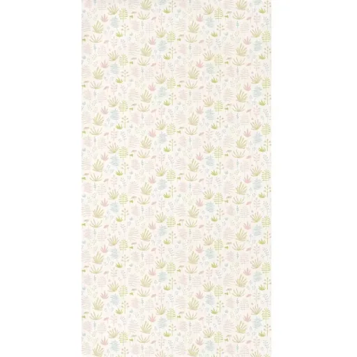 Casadeco children's wallpaper Happy Dreams grass pink green