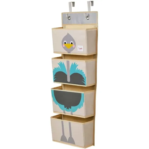 3 Sprout's wall storage Utensilo Vogel Strauss