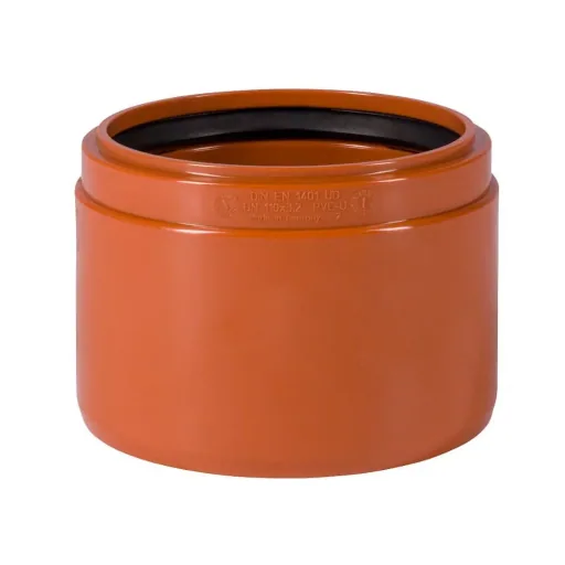 DN 125 KGUSM Connector for Stoneware Socket, Sewer Pipe Fitting