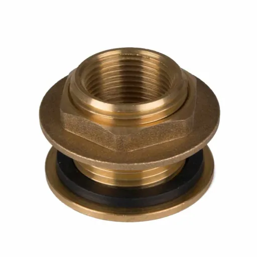 Rain Barrel Fitting, Tank Fitting, 1 in x 3/4 in Straight Adapter