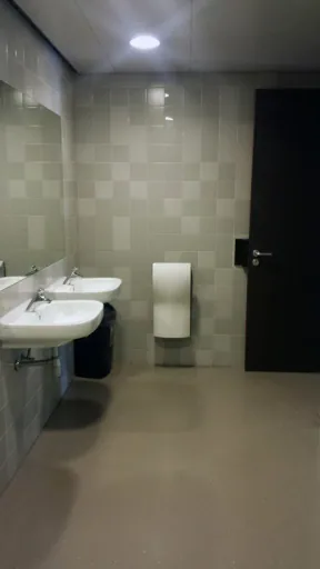 Hand dryer - PQ14, automatic, plastic, Color: Stainless steel look