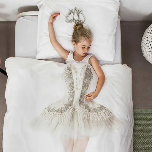 Snurk girls Bedding Ballerina 135 x200